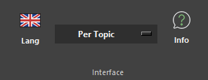 Roadmap view selector in the Interface section of the ProdRoads ribbon